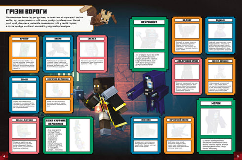 MINECRAFT Dungeons. Stickerbuch